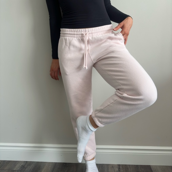 TNA Pants - TNA Light Pink Cozy Jogger Pants